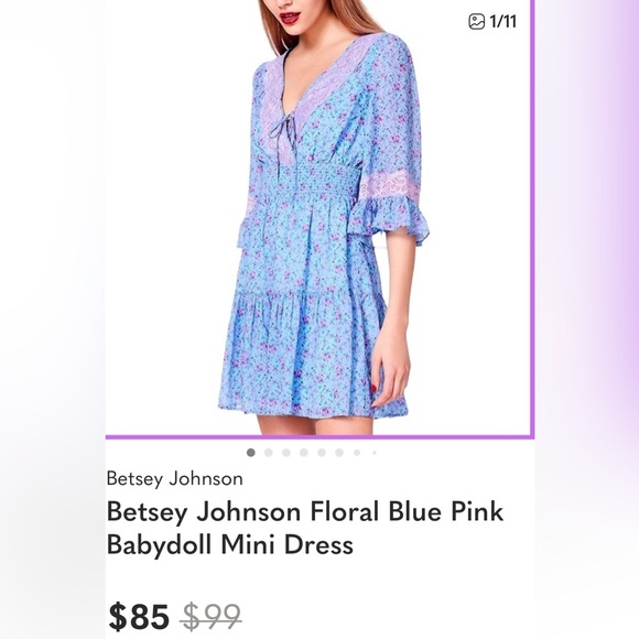 Betsey Johnson Multicolor Floral Dress - Picture 7 of 7